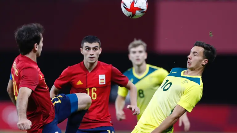 España ha disputado ante Australia su segundo partido de los Juegos Olímpicos de Tokyo. @sefutbol
