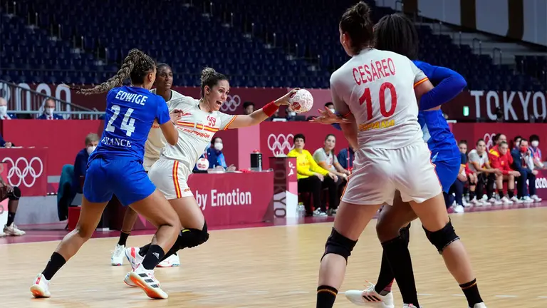 Imagen del encuentro entre la selección española y la selección francesa. @COE