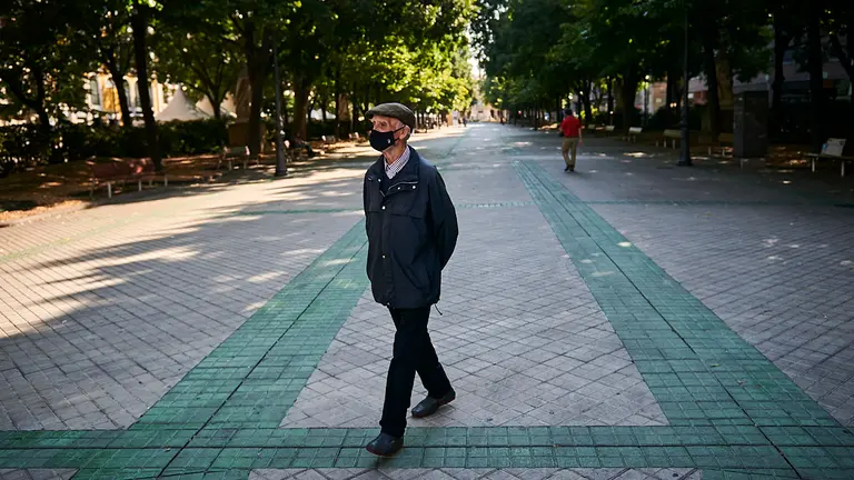 Paseo Sarasate de Pamplona. PABLO LASAOSA