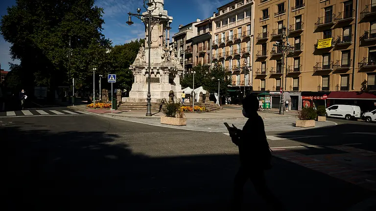 Paseo Sarasate de Pamplona. PABLO LASAOSA