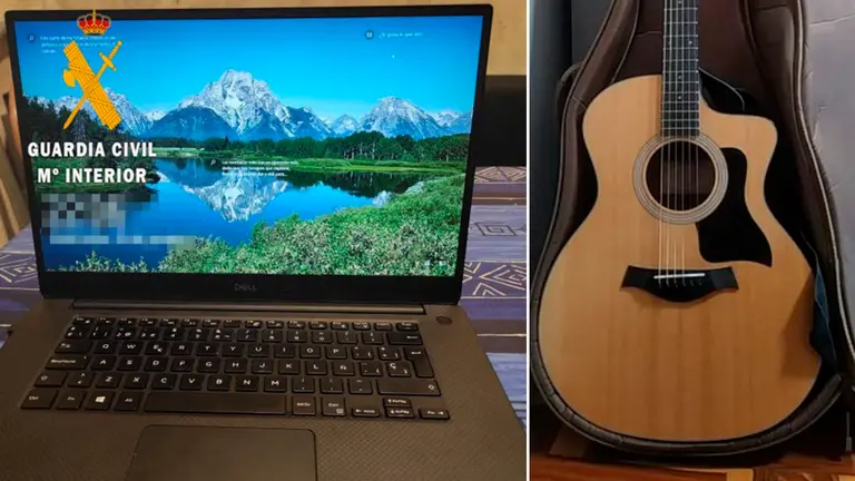 Detenido un joven por robar un port&aacute;til y una guitarra en un centro de acogida de Navarra GUARDIA CIVIL