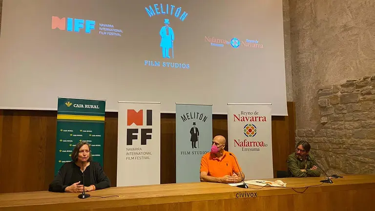 Presentación del Navarra International Film Festival. CEDIDA