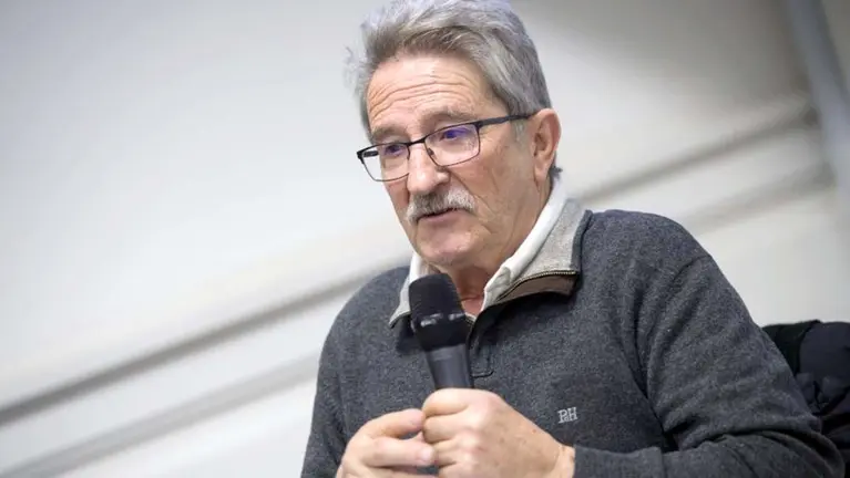 El antropólogo Mikel Azurmendi ha fallecido a los 78 años. ARCHIVO