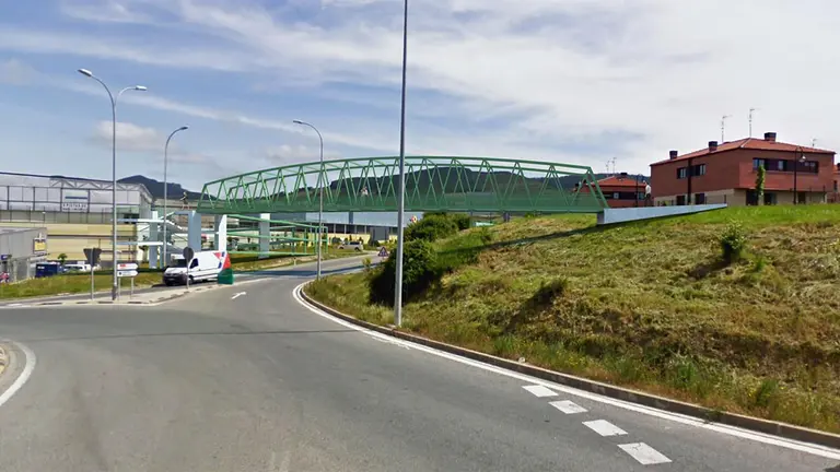 Recreación del proyecto de pasarela en Itaroa - GOBIERNO DE NAVARRA