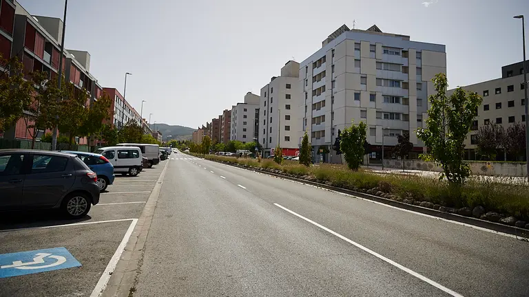 Avenida Reino de Navarra de Sarriguren. PABLO LASAOSA