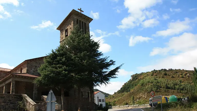 Imagen del pueblo de Sarriés, en Navarra. WIKIPEDIA