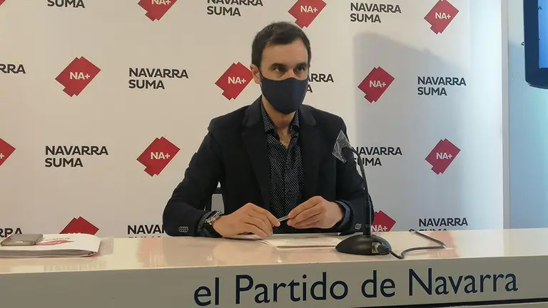 El parlamentario de Navarra Suma, &Aacute;ngel Ansa. EUROPA PRESS