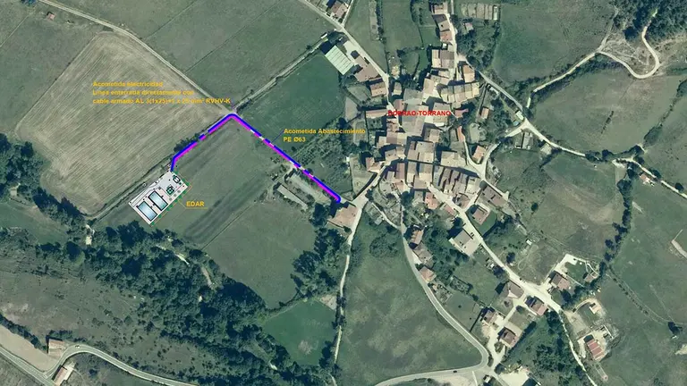 Proyecto de depuradora en Dorrao-Torrano. GOBIERNO DE NAVARRA