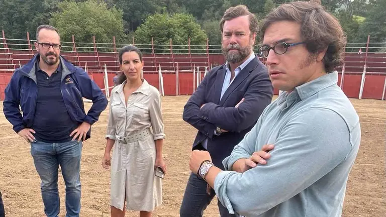 22-08-2021 Ignacio Blanco, Rocio Monasterio, Iván Espinosa de los Monteros y José María Figaredo.
POLITICA ESPAÑA EUROPA ASTURIAS
VOX.
