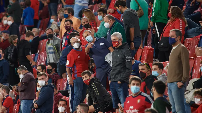 Partido correspondiente a la segunda jornada de la liga entre Osasuna y Celta jugado en el estadio de El Sadar. MIGUEL OSÉS