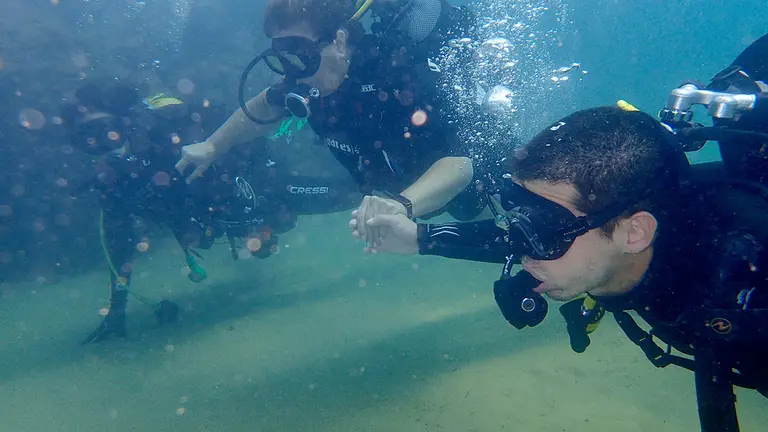 Buceo adaptado. COCEMFE