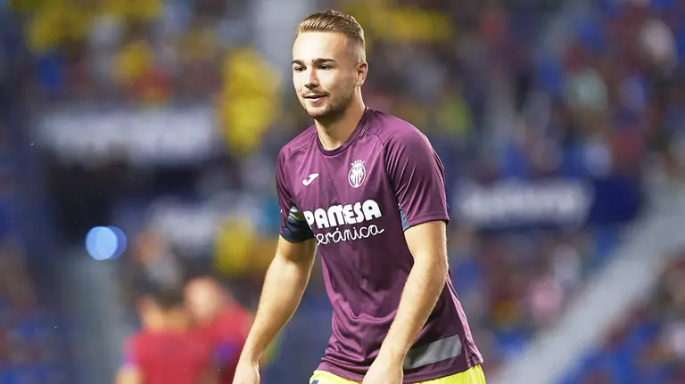Javier Ontiveros con la camiseta del Villarreal. Maria Jose Segovia / AFP7 / Europa Press.