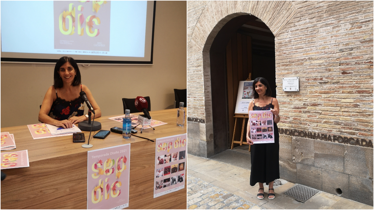 fotos de la rueda de prensa y la presentación de la nueva temporada. AYUNTAMIENTO DE TUDELA