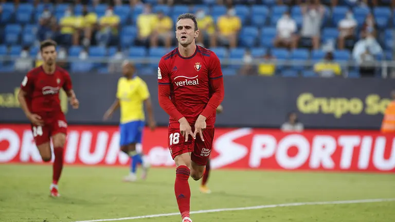 Osasuna se enfrenta al Cádiz en la tercera jornada de la temporada. C.A.OSASUNA