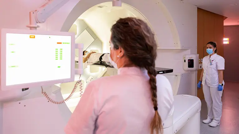 Imagen de la Unidad de Protonterapia de la Clínica Universidad de Navarra. CLÍNICA UNIVERSIDAD DE NAVARRA