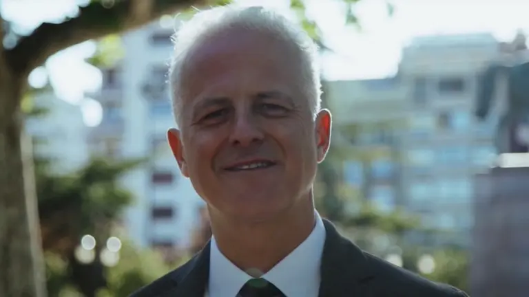 El alcalde de Logroño, Pablo Hermoso de Mendoza. ARCHIVO