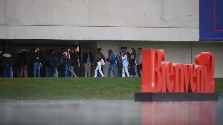 Inicio del curso academico 2021/2022 en la Universidad de Navarra. MIGUEL OSÉS