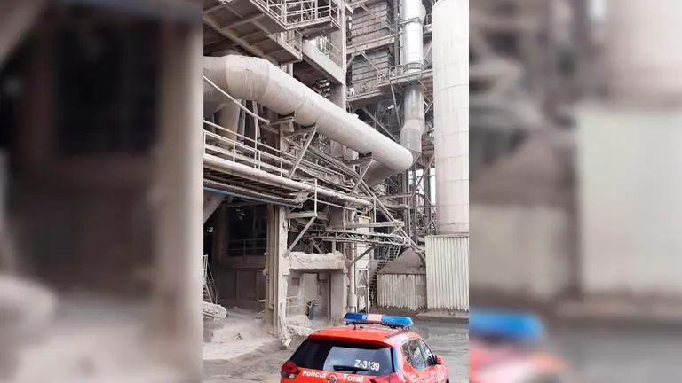 Accidente laboral en Zubiri con un trabajador herido tras caer desde 6 metros POLICÍA FORAL