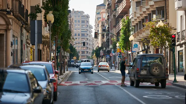 Avenida Zaragoza de Tudela. PABLO LASAOSA
