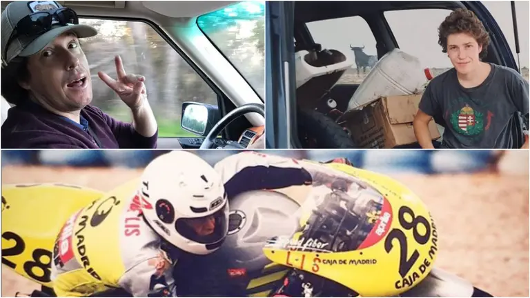 Jorge Lis, ex piloto de motos. INSTAGRAM