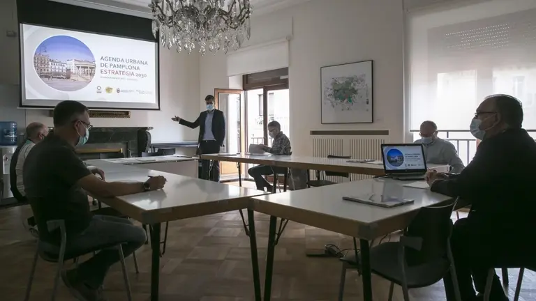Presentación de los proyectos. AYUNTAMIENTO DE PAMPLONA