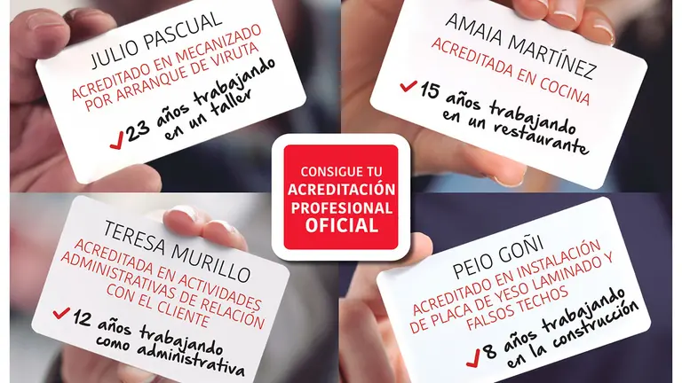 Educación presenta la campaña “Aprovecha tu experiencia / Aprobetxatu zure esperientzia” para la acreditación de competencias profesionales. GOBIERNO DE NAVARRA