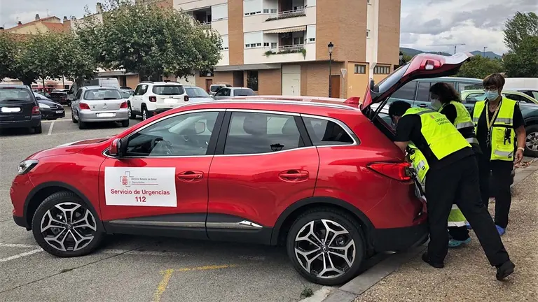Uno de los coches alquilados para Atención Primaria. GOBIERNO DE NAVARRA