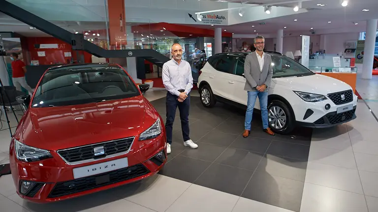 Presentación del nuevo Seat Ibiza en Iruña Motor. MIGUEL OSÉS