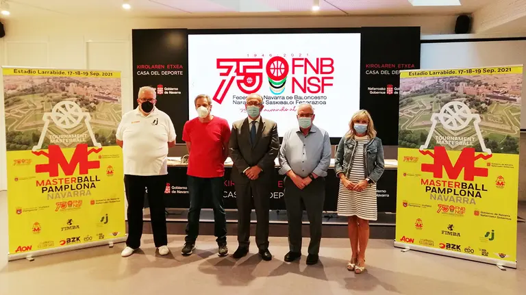 Presentación de los actos del 75 aniversario. @FNBaloncesto