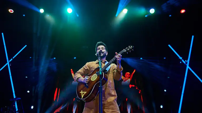 Concierto de Camilo, dentro de su gira "Mis Manos Tour". MIGUEL OSÉS