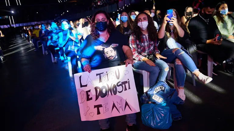 Concierto de Camilo, dentro de su gira "Mis Manos Tour". MIGUEL OSÉS