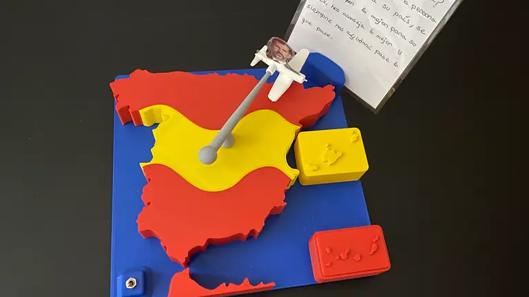 La obra de Álvaro, ganadora en la Comunidad foral del certamen Qué es un rey para ti. CEDIDA