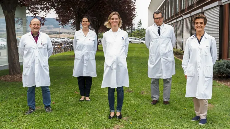 Investigadores del Cima y del CHN. CEDIDA