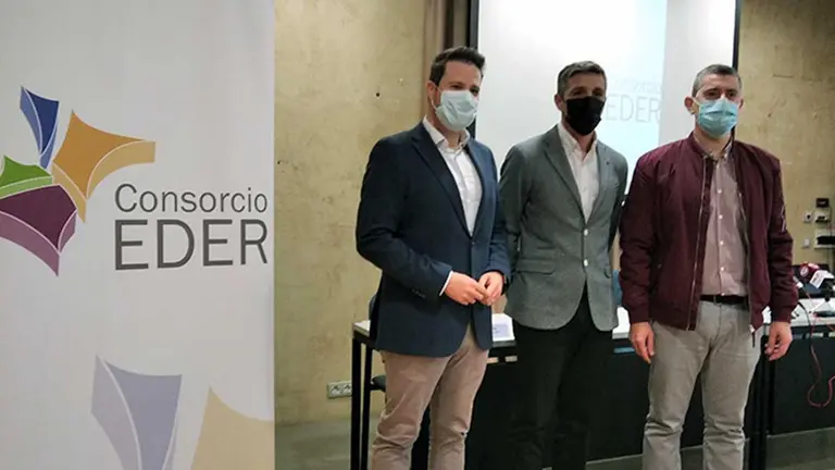 Presentación de Sergio Villava como nuevo gerente del Consorcio Eder de la Ribera de Navarra. ARCHIVO