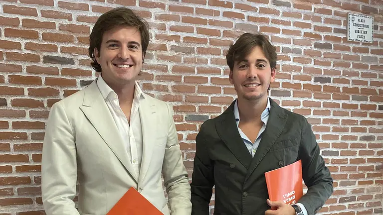 David Codina y Mikel Purroy, fundadores de la empresa de viviendas moduladas, Vimo.