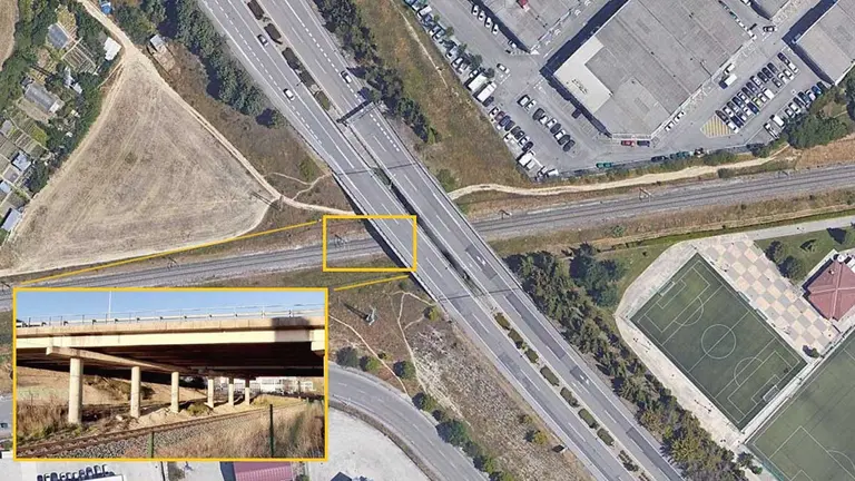 30-09-2021 Puente de la PA-34 sobre las vías del ferrocarril en Berriozar
ESPAÑA EUROPA SOCIEDAD NAVARRA
GOBIERNO DE NAVARRA
