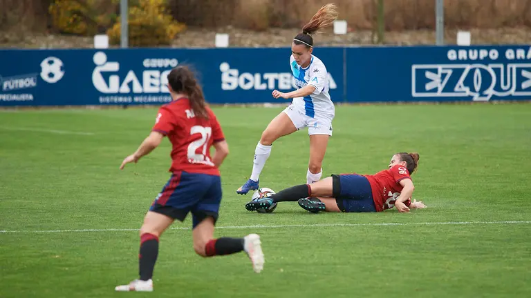 Partido Osasuna femenino - Deportivo en Tajonar. MIGUEL OSÉS.