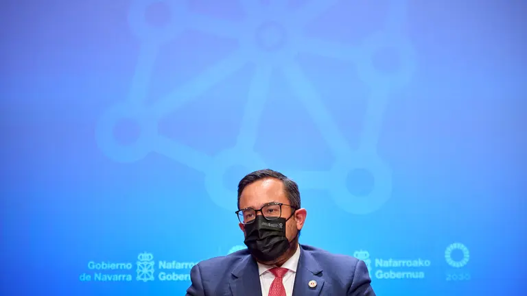 Rueda de prensa para informar sobre los asuntos tratados en la sesión de Gobierno. MIGUEL OSÉS