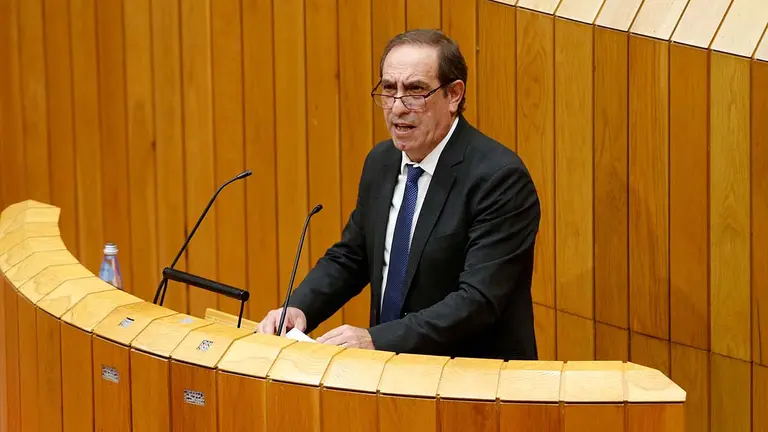 El consejero de Hacienda gallego, Valeriano Martínez. XOÁN CRESPO