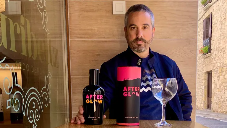 'Afterglow', la ginebra navarra creada por dos vecino de Aoiz. CEDIDA