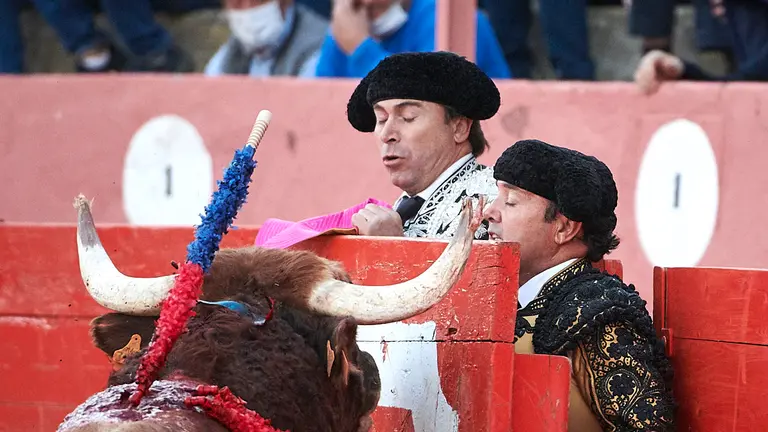 Novillada de Reta de Casta Navarra organizada por TauroNavarra en Corella. PABLO LASAOSA