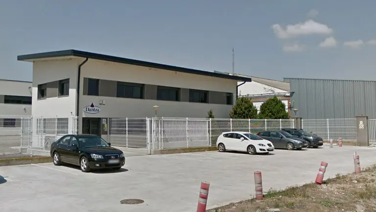 Planta de conservas Dantza en Castejón, donde un trabajador ha sufrido un accidente laboral GOOGLE MAPS