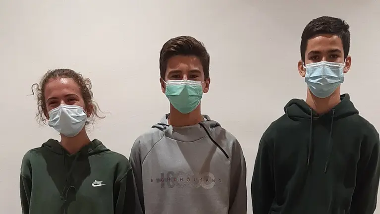 Pablo San Julián, estudiante de 1º de bachillerato y ganador del Premio Extraordinario de la ESO.