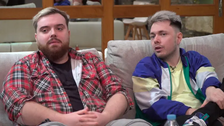 Los streamers Ibai y Reven.