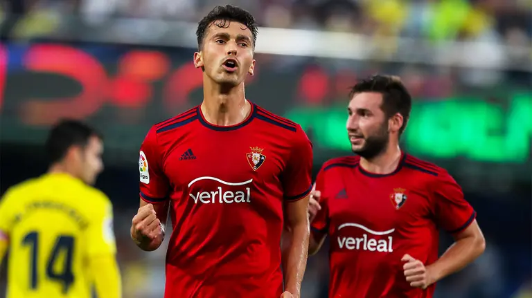 Lucas Torró celebra su gol en Villarreal. @CAOsasuna.
