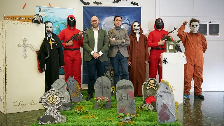 Presentación del X Festival Internacional de Cine Fantástico y de Terror en la Casa de la Juventud. PABLO LASAOSA