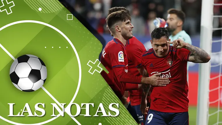 Las notas del empate del Osasuna-Granda
