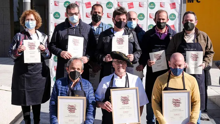 Los premiados en el Concurso Navarro de Chistorra 2021-22