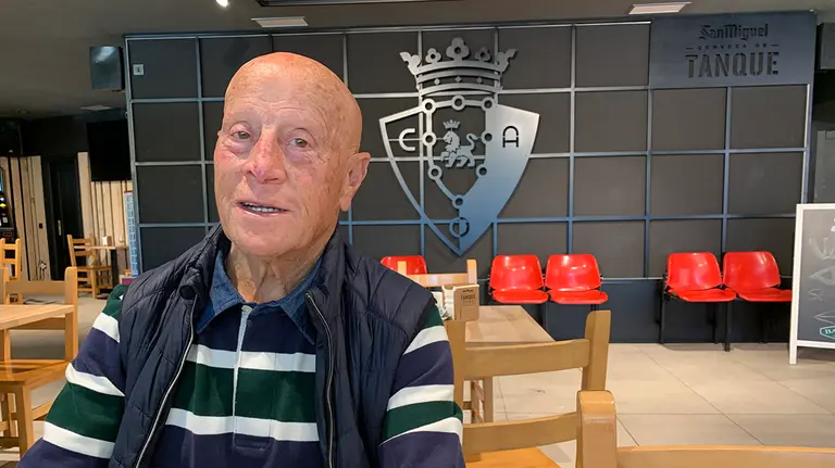 Miguel Blanco en el reformado Txoko del Sadar. Navarra.com