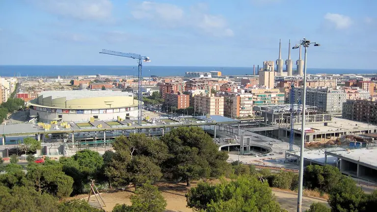 Imagen aérea de Badalona. ARCHIVO